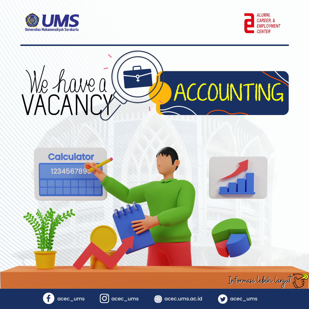 Lowongan Kerja Bidang Accounting And Finance – ACEC UMS